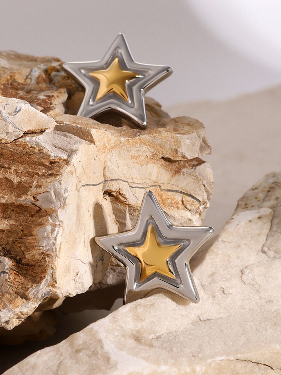 Beach Rose Co. - Star Stud Earrings