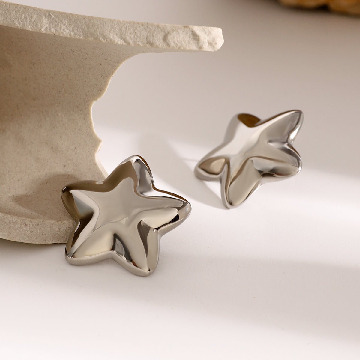 Beach Rose Co. - Star Stud Earrings