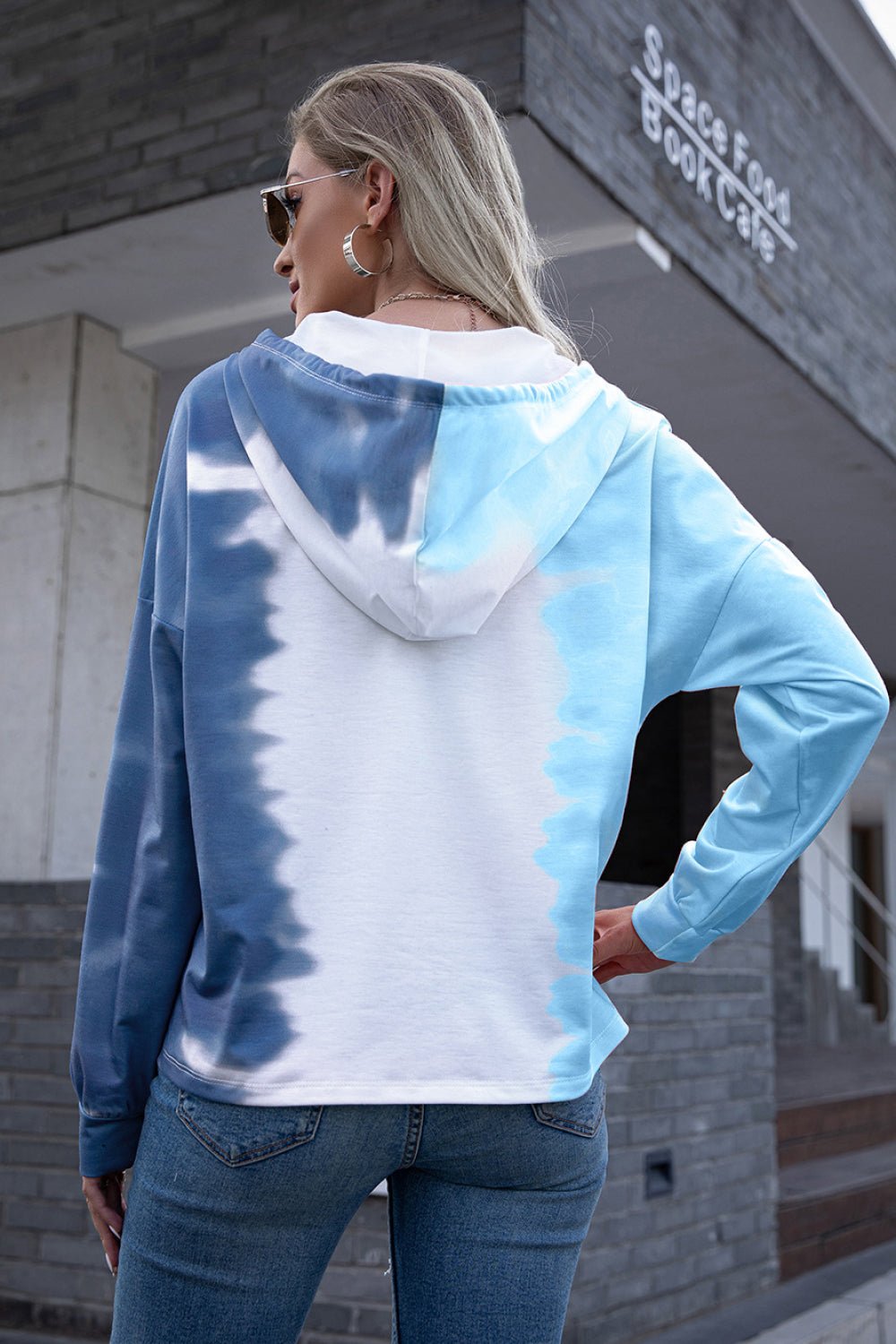 Beach Rose Co. - Tie - Dye Drawstring Hoodie