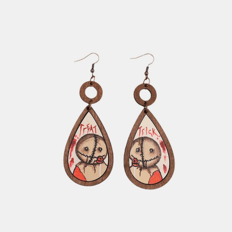 Beach Rose Co. - Trick - Or - Treat Voodoo Doll Earrings