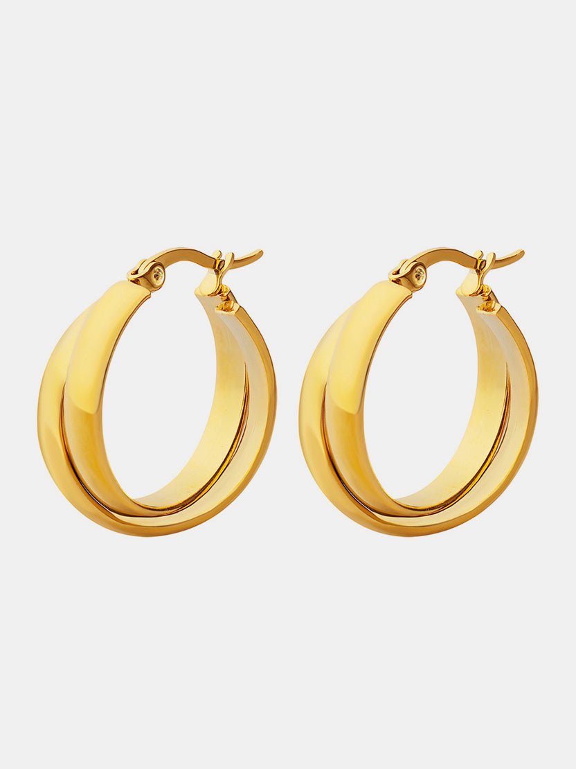 Beach Rose Co. - Twisted Hoop Earrings