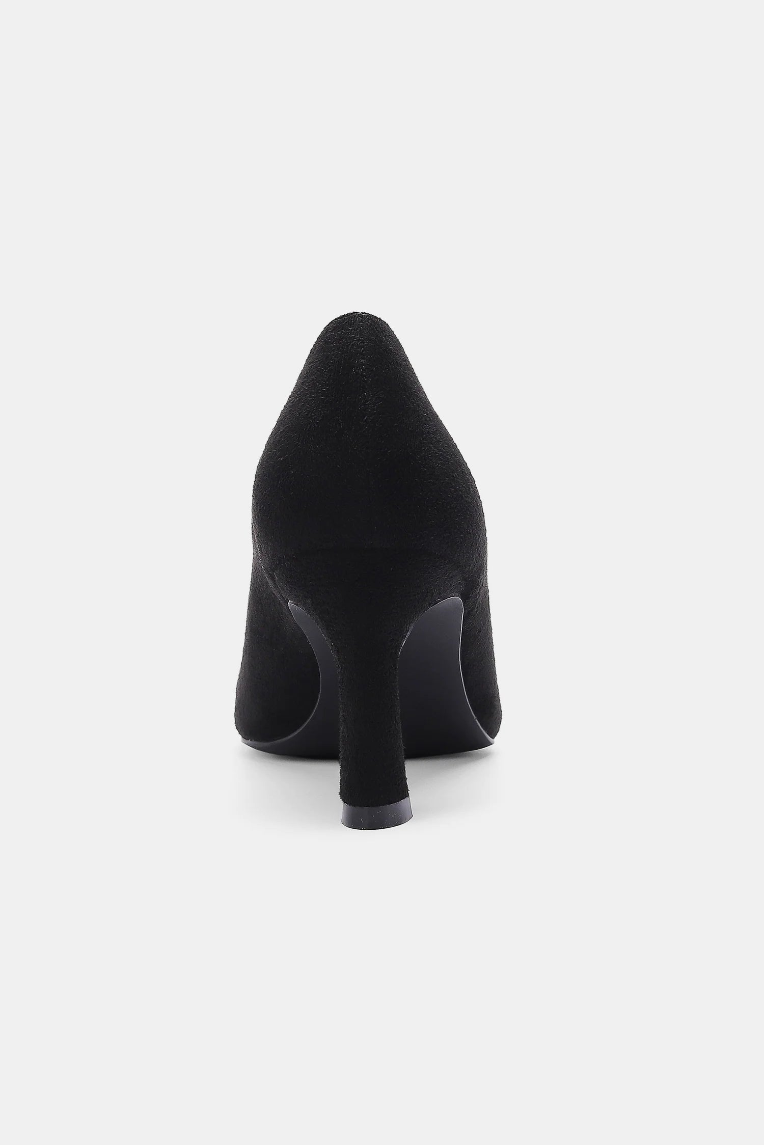 BEAST FASHION - Black Vegan Suede Pumps