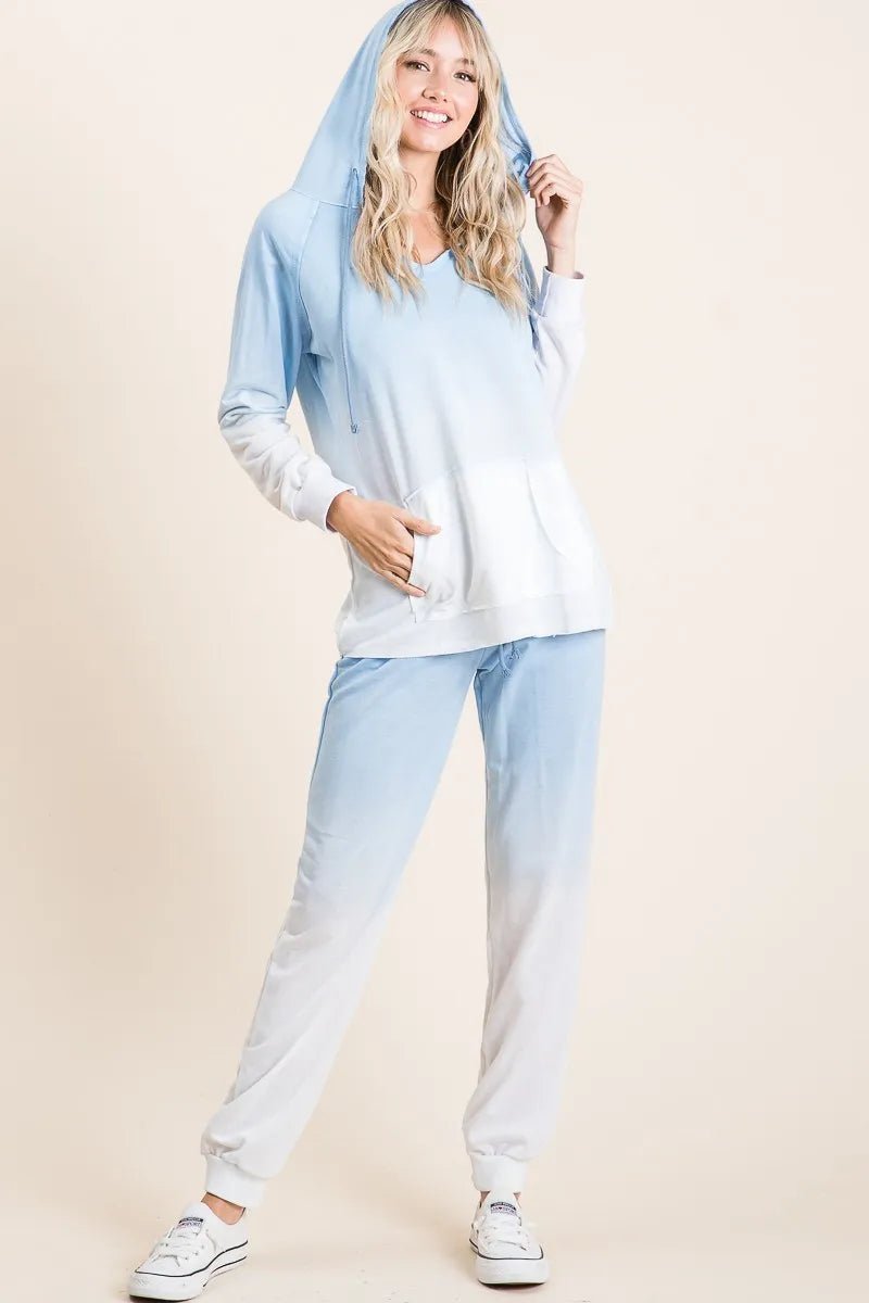 BiBi - Sky Blue Ombre Lounge Sweatpants