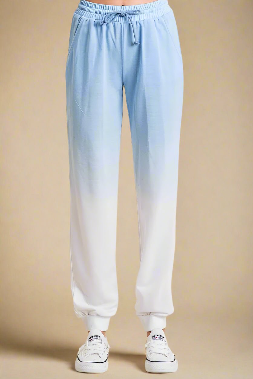 BiBi - Sky Blue Ombre Lounge Sweatpants