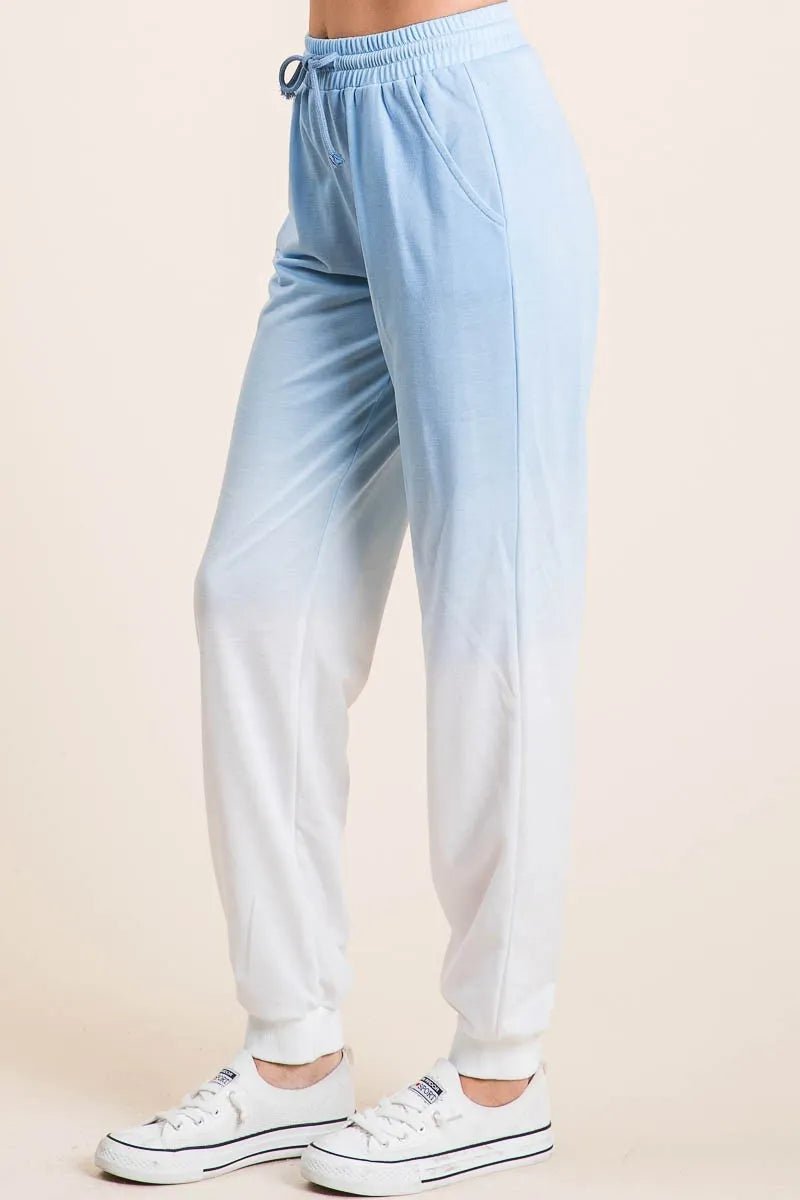 BiBi - Sky Blue Ombre Lounge Sweatpants