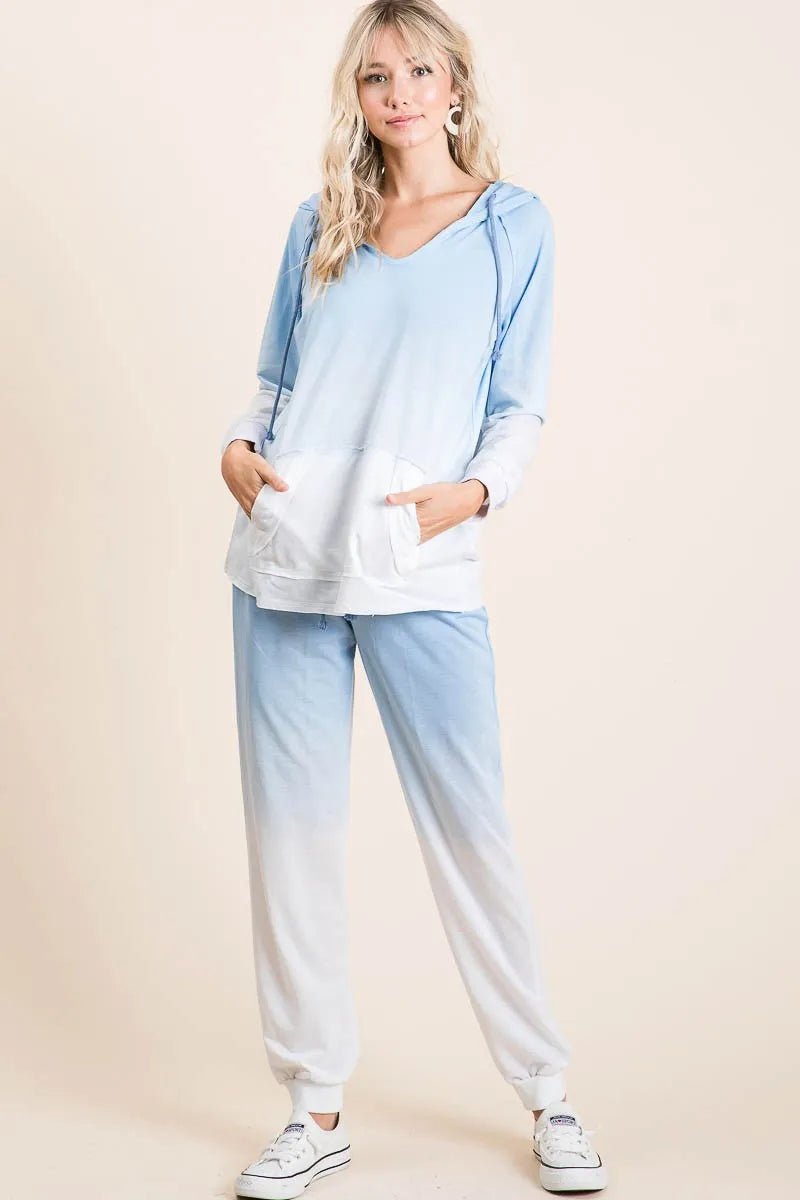 BiBi - Sky Blue Ombre Lounge Sweatpants