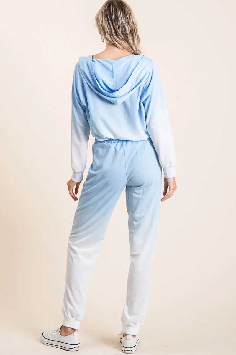 BiBi - Sky Blue Ombre Lounge Sweatpants