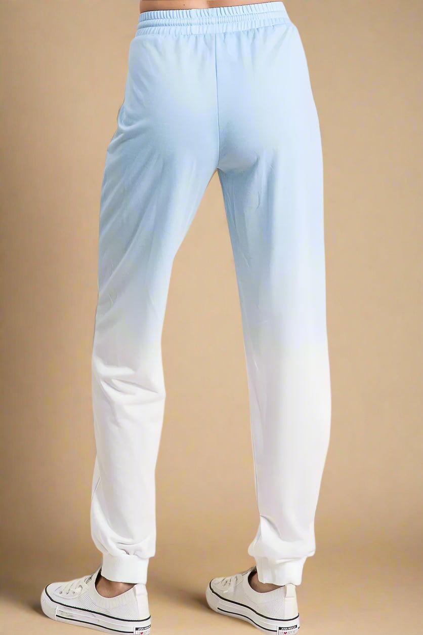 BiBi - Sky Blue Ombre Lounge Sweatpants