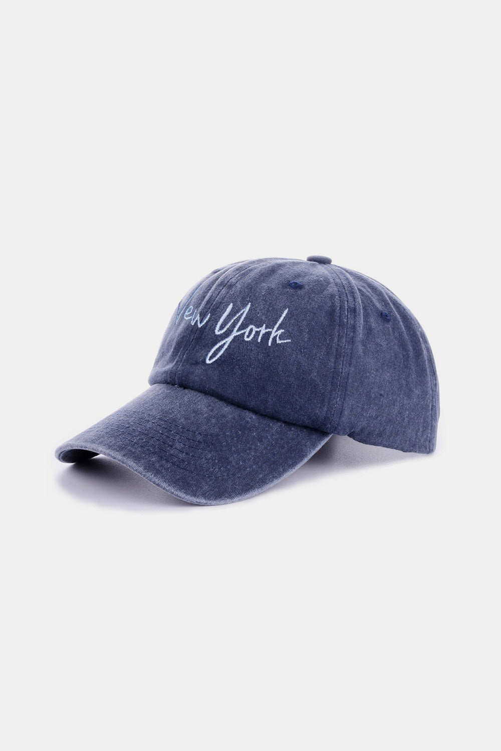 Washed Embroidered Baseball Cap