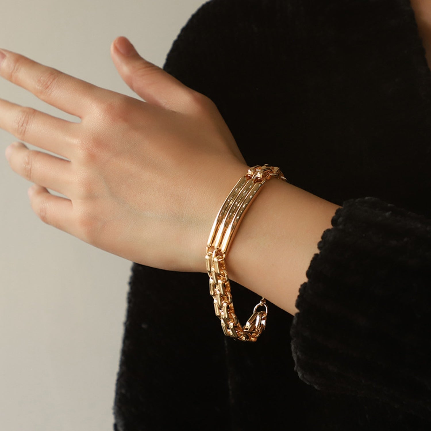 Chunky Gold Chain BraceletBraceletBeach Rose Co.