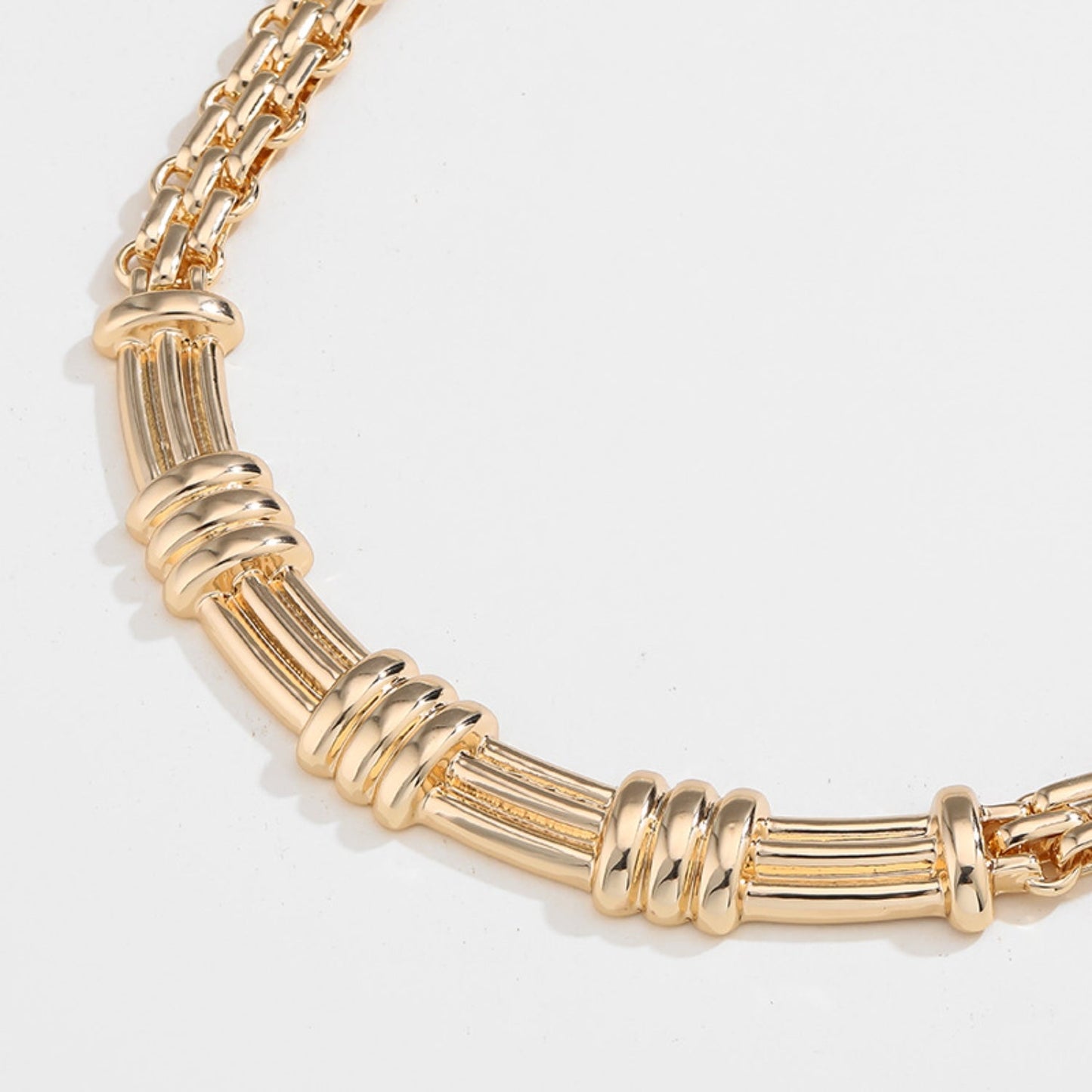 Chunky Gold Chain NecklaceNecklaceBeach Rose Co.