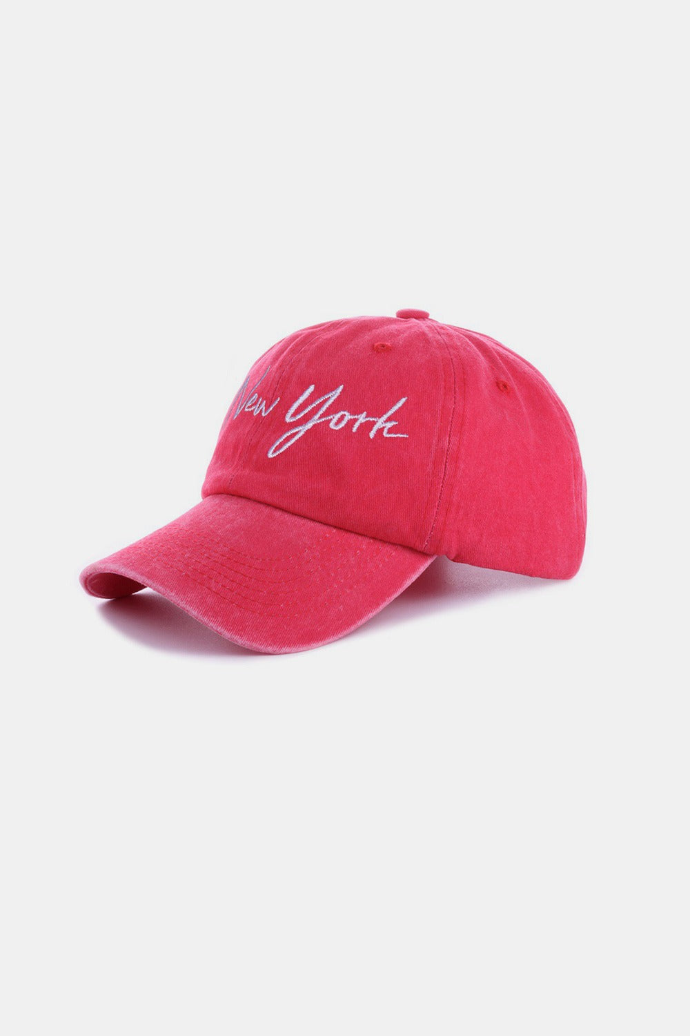 Washed Embroidered Baseball Cap