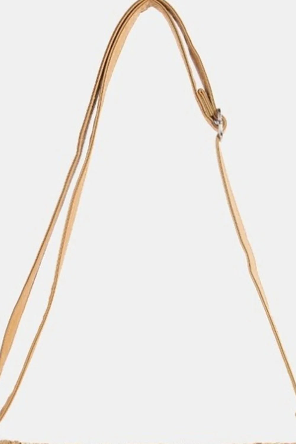 FAME ACCESSORIES - Beige Woven Straw Clutch