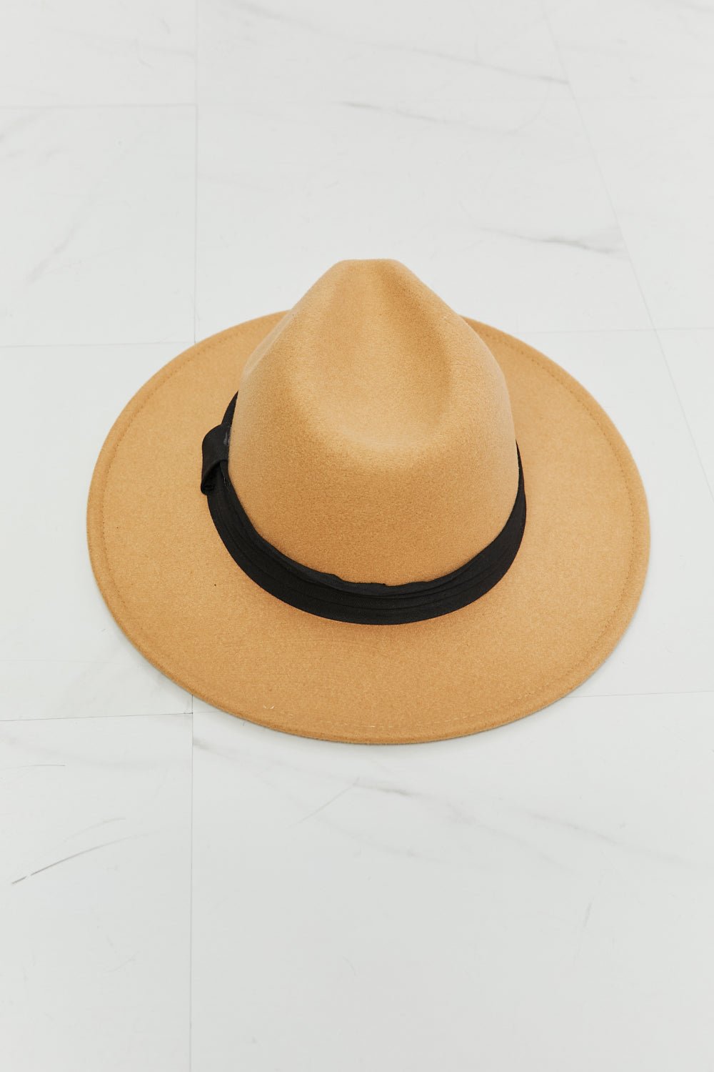 FAME ACCESSORIES - Khaki Fedora Hat