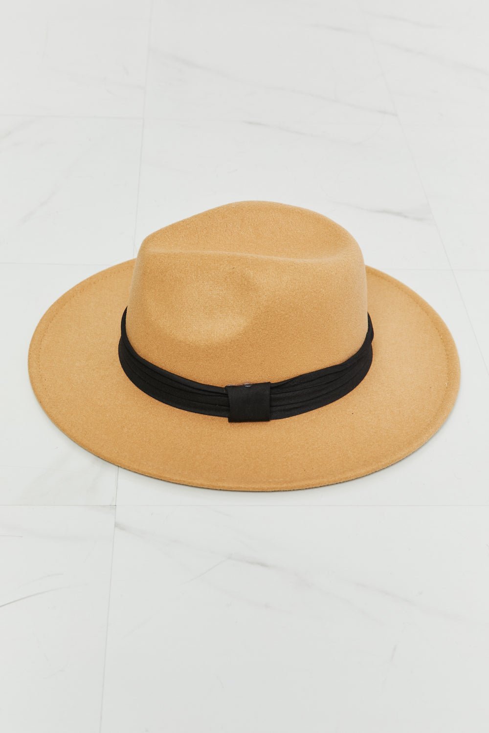 FAME ACCESSORIES - Khaki Fedora Hat