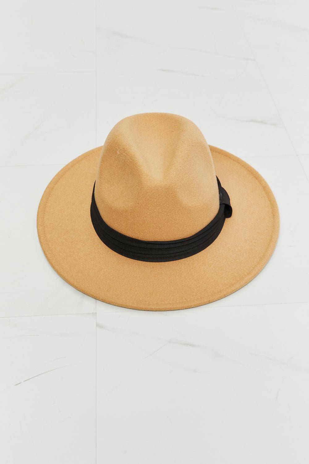 FAME ACCESSORIES - Khaki Fedora Hat