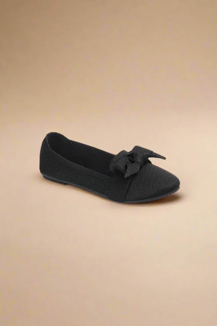 Forever Link - Bow Tie Slip On Ballet Flats