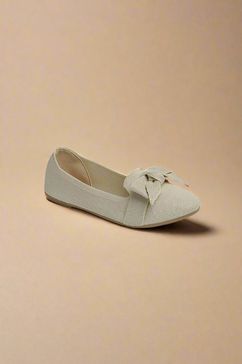 Forever Link - Bow Tie Slip On Ballet Flats