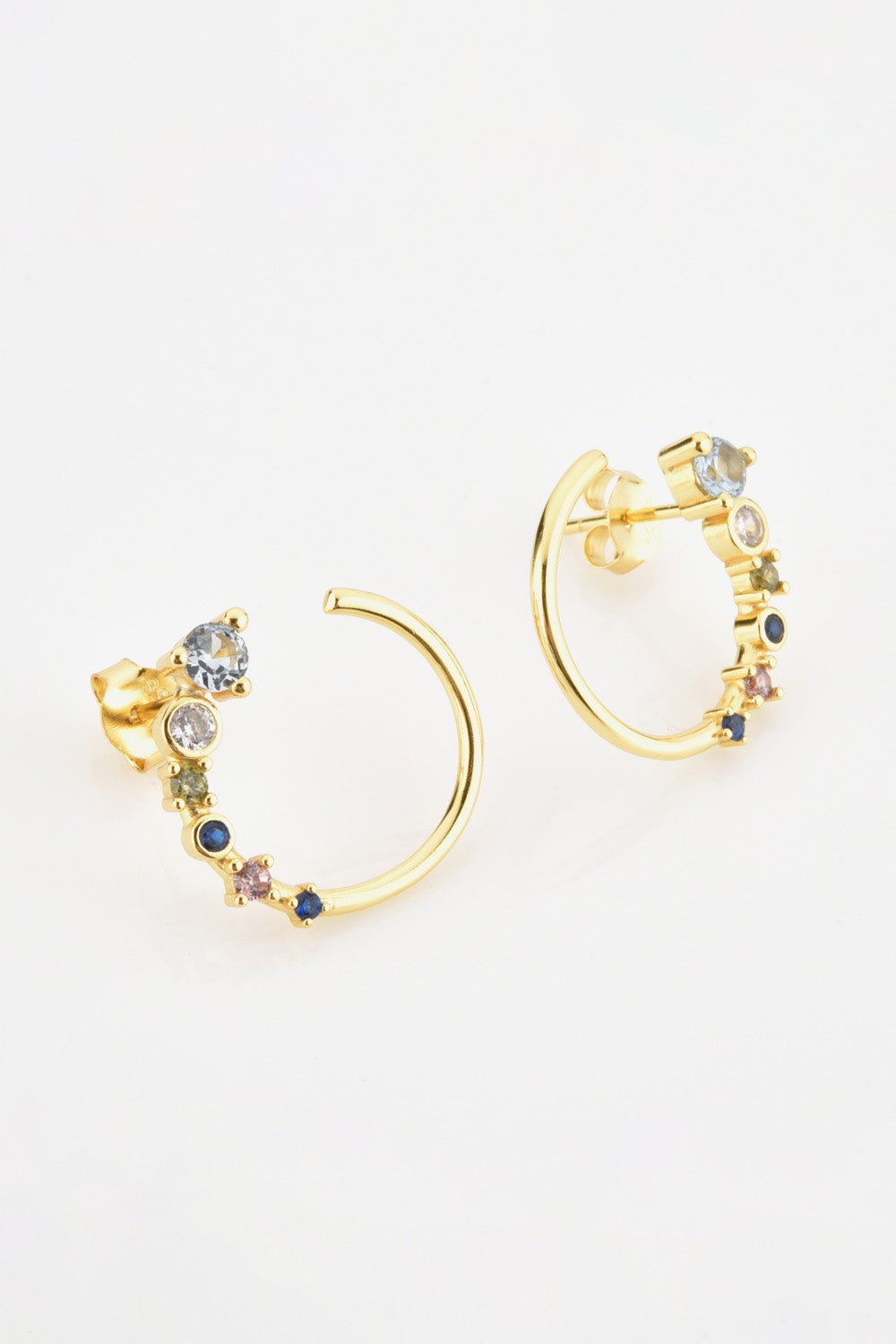 Gold C-Hoop EarringsEarringsTrendsi