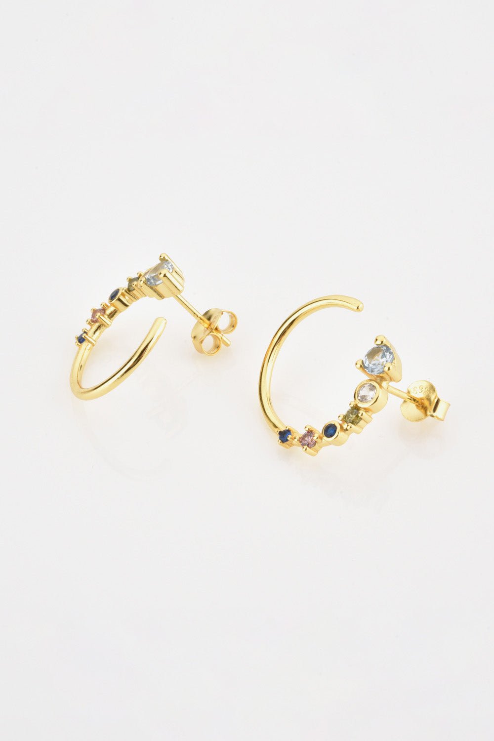 Gold C-Hoop EarringsEarringsTrendsi