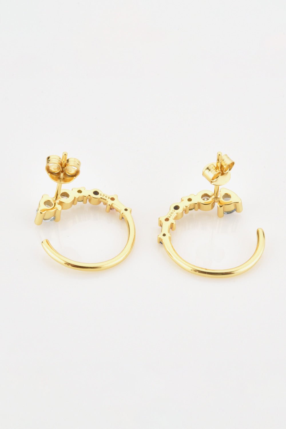 Gold C-Hoop EarringsEarringsTrendsi