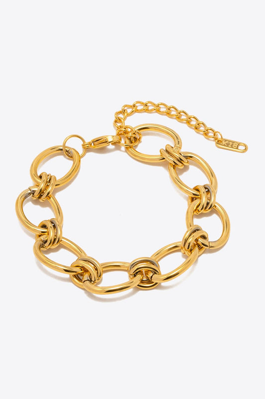 Gold Chunky Chain BraceletBraceletBeach Rose Co.