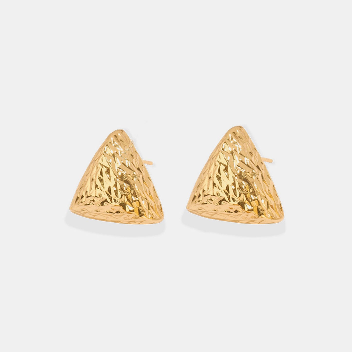 Gold Geometric Post EarringsEarringsBeach Rose Co.