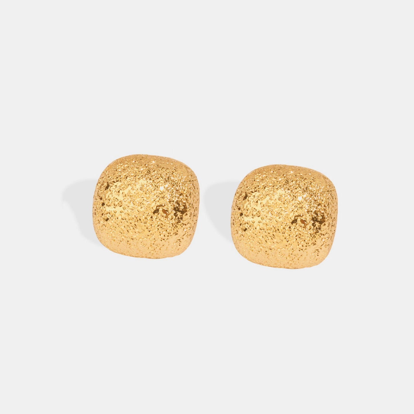 Gold Geometric Post EarringsEarringsBeach Rose Co.