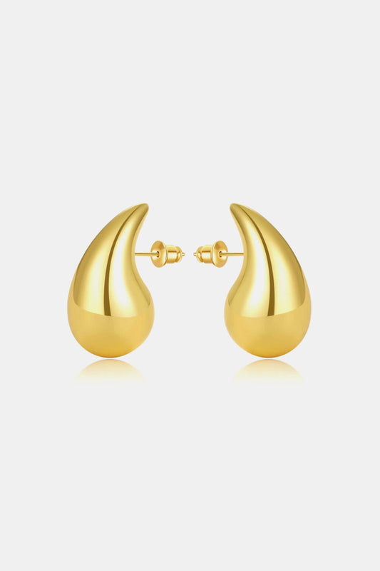 Gold Teardrop EarringsEarringsBeach Rose Co.