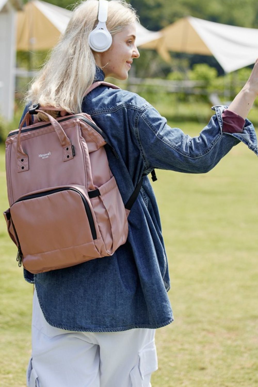 HIMAWARI - Anti - Theft Waterproof Nylon Backpack