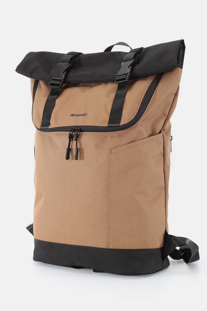 HIMAWARI - Large Contrast Waterproof Canvas Backpack