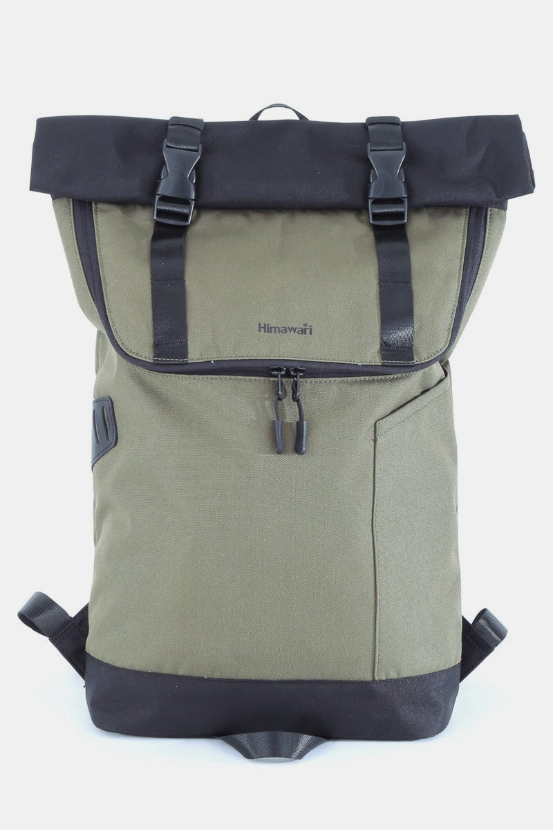 HIMAWARI - Large Contrast Waterproof Canvas Backpack