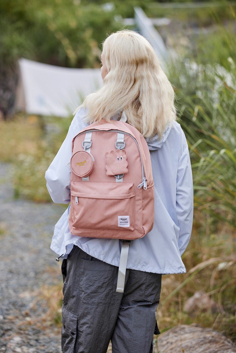 HIMAWARI - Waterproof Canvas Backpack with Coin Purse