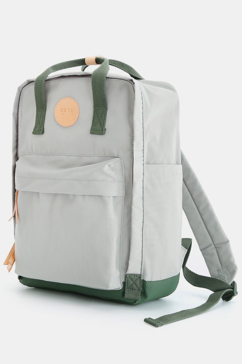 HIMAWARI - Waterproof Canvas Backpack with Side Pockets