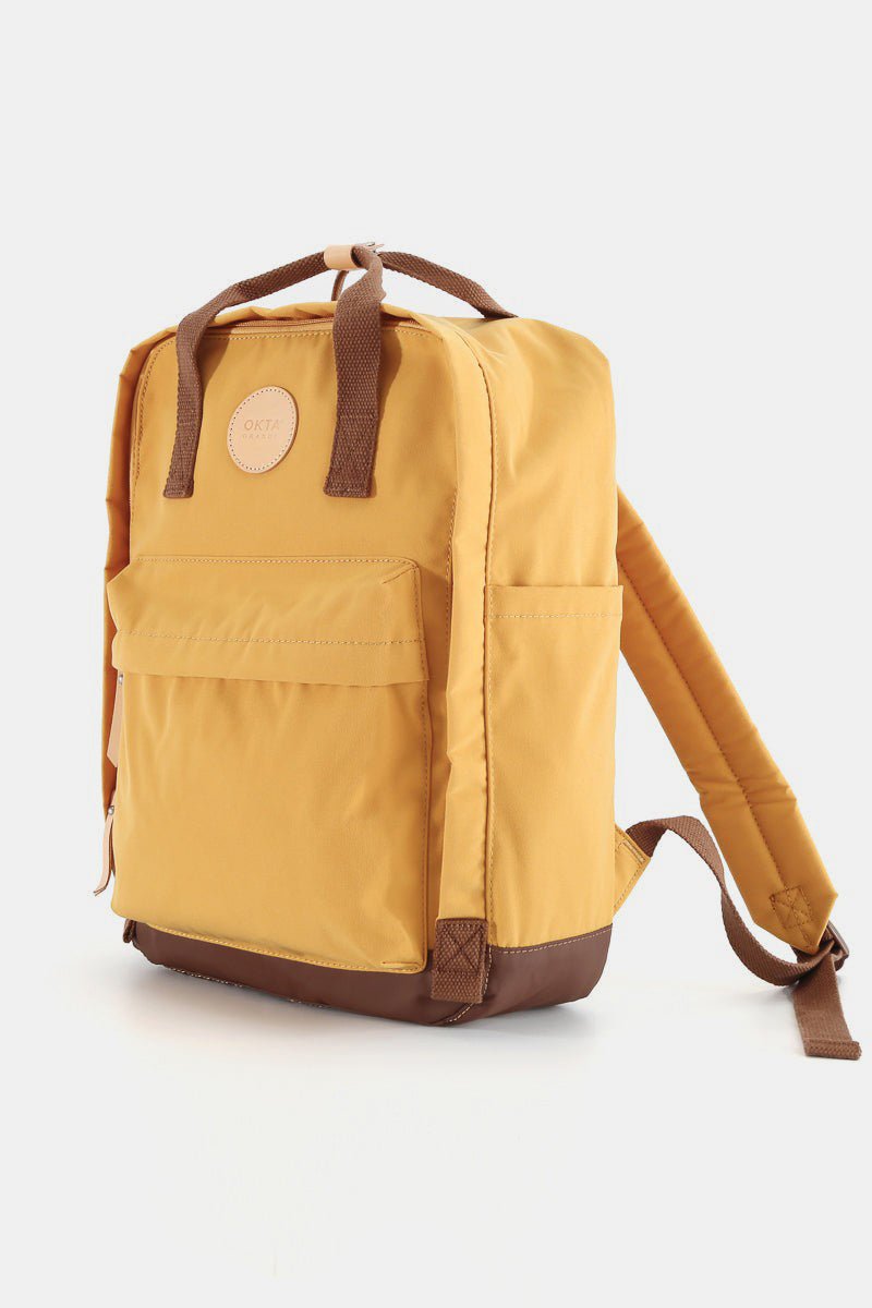 HIMAWARI - Waterproof Canvas Backpack with Side Pockets