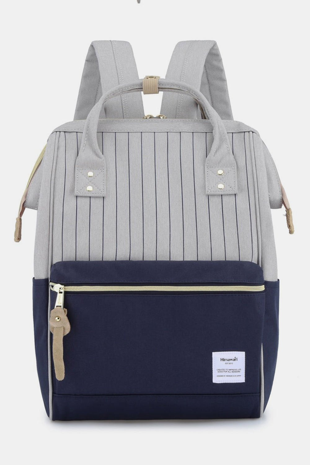 HIMAWARI - Waterproof Canvas Backpack with Side Pockets