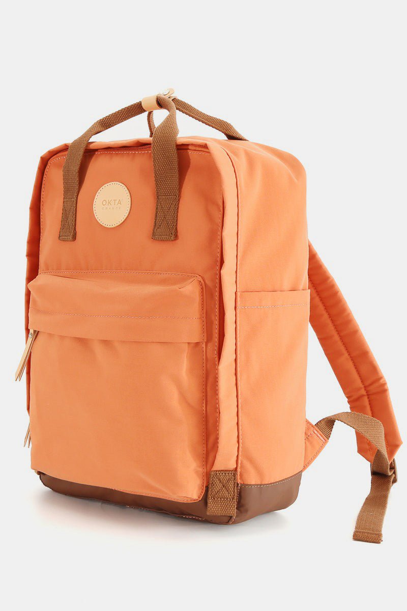 HIMAWARI - Waterproof Canvas Backpack with Side Pockets