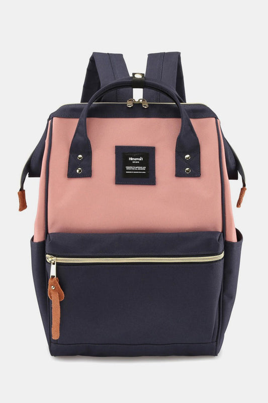 HIMAWARI - Waterproof Canvas Backpack with Side Pockets