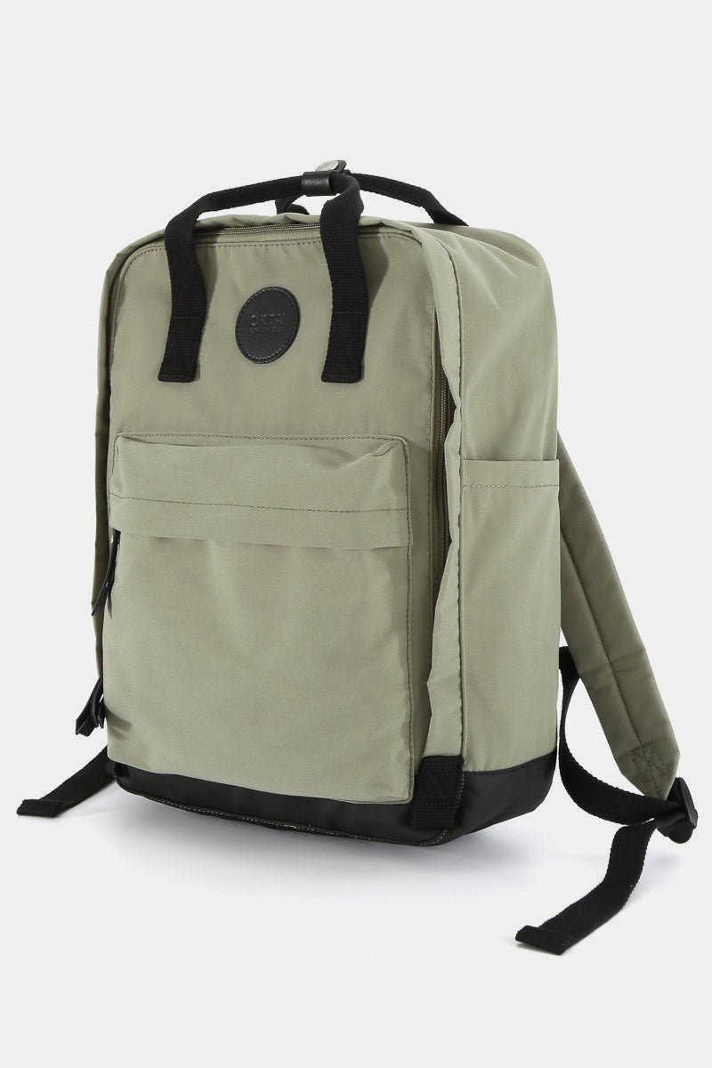 HIMAWARI - Waterproof Canvas Backpack with Side Pockets