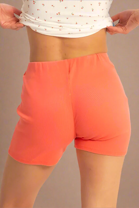 HYFVE - Coral High - Waisted Stretch Shorts