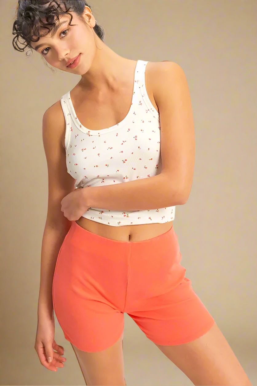 HYFVE - Coral High - Waisted Stretch Shorts