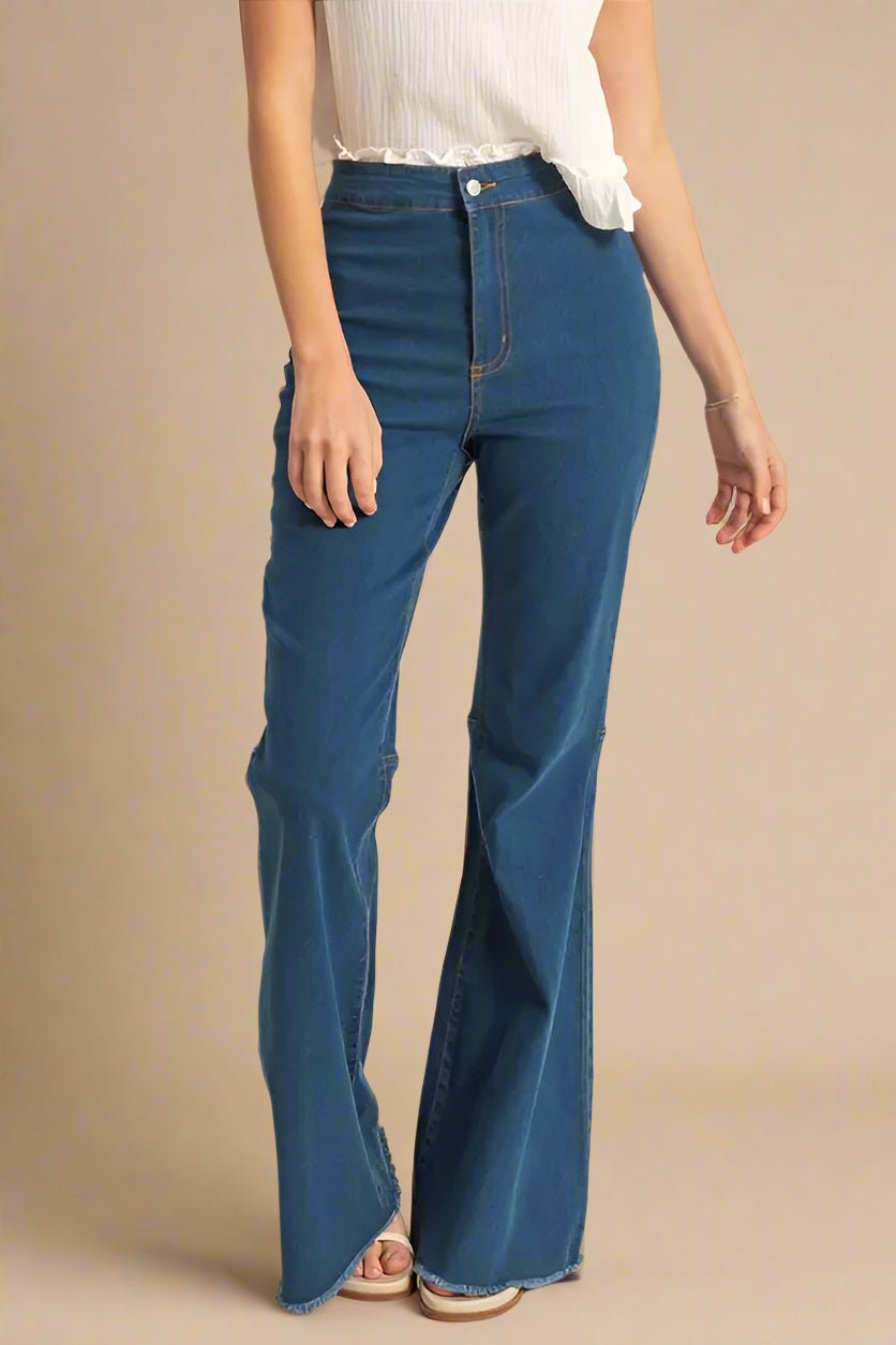 HYFVE - Dark Denim Flare Jeans