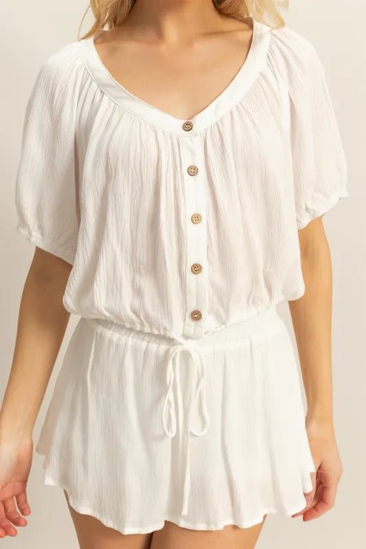 HYFVE - Ivory Button - Front Set with Matching Skort