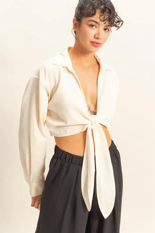 HYFVE - Natural Tie - Front Shirt