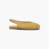 Genuine Suede Peep-Toe Slingback Flats