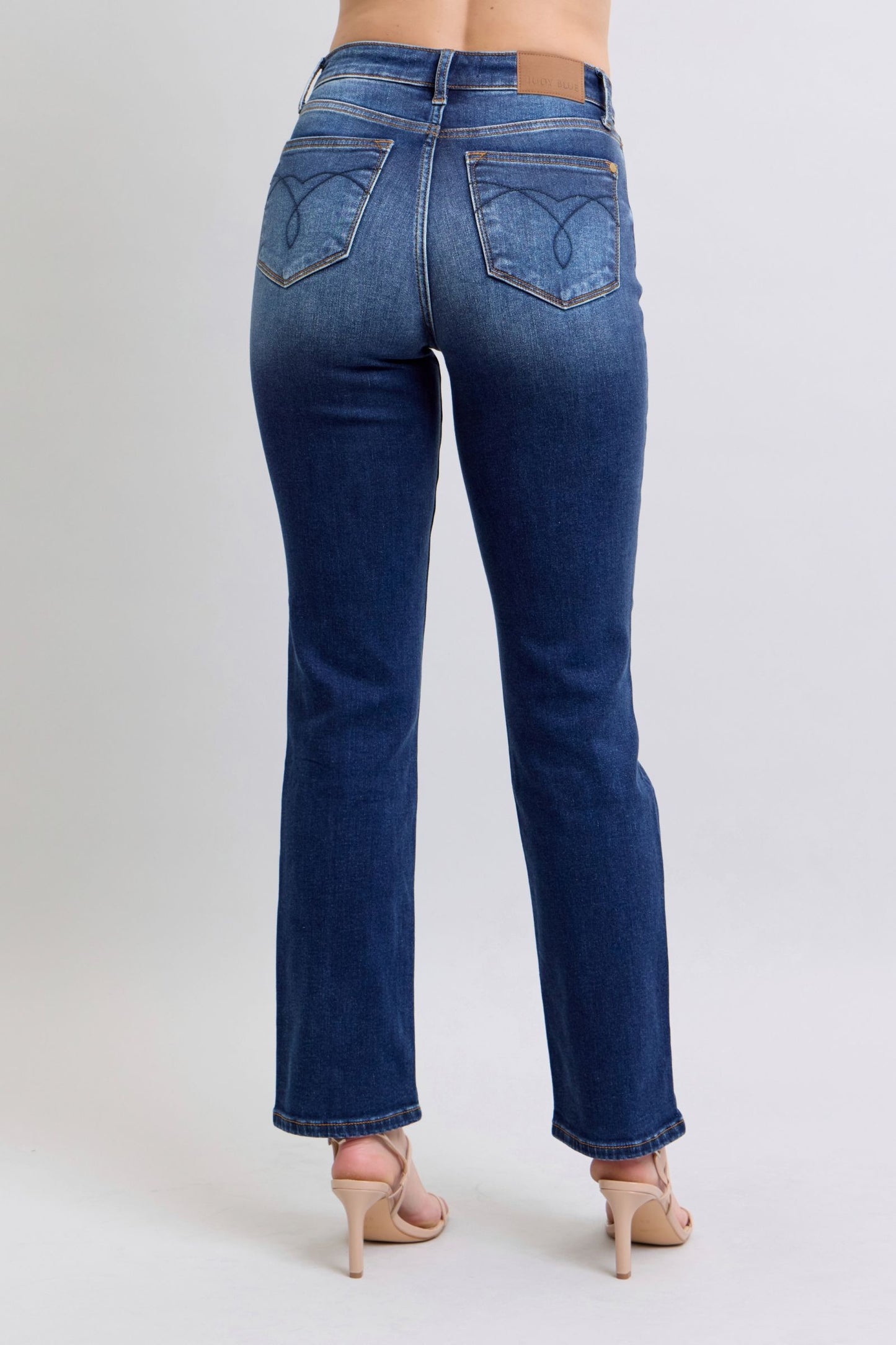 Judy Blue - Dark Wash Straight Leg Jeans