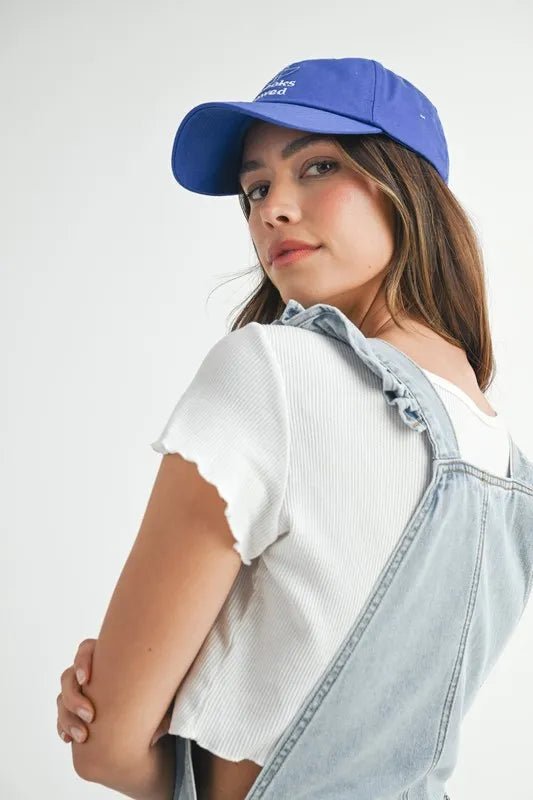 Mable - Light Wash Denim Short Overalls