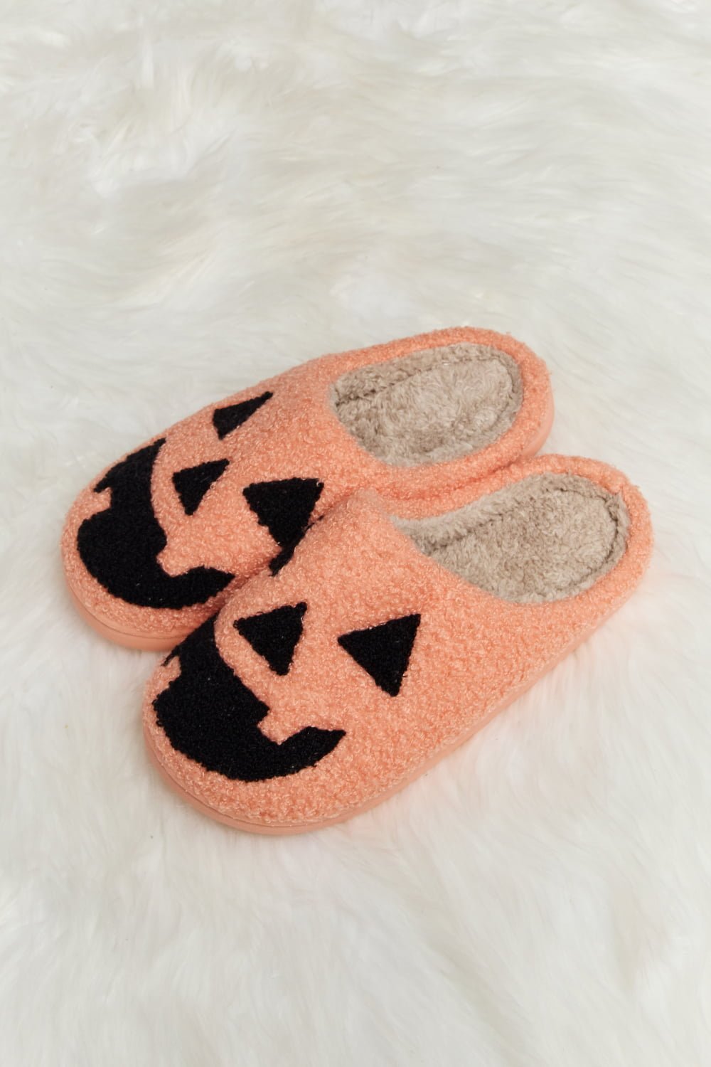 Melody - Printed Plush Slide Slippers