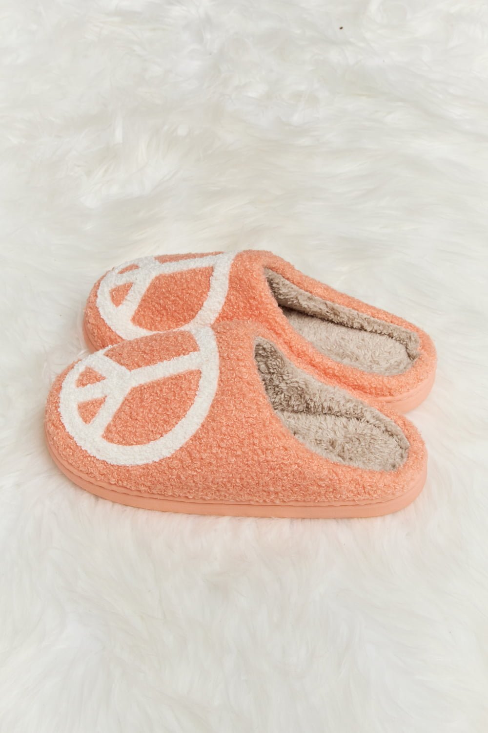 Melody - Printed Plush Slide Slippers