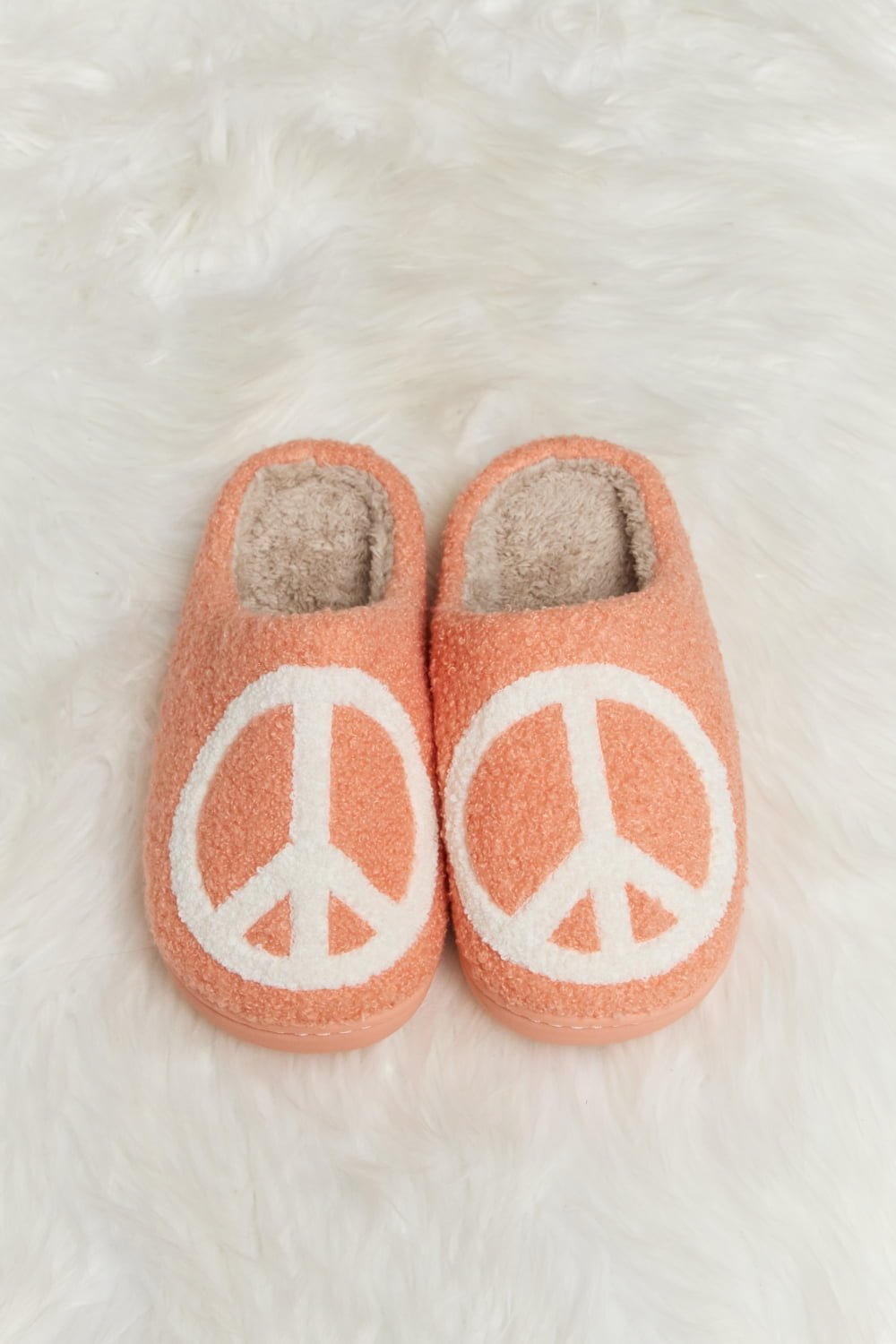 Melody - Printed Plush Slide Slippers